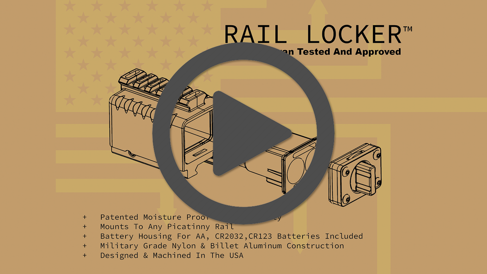 
                  
                    Load and play video in Gallery viewer, The Rail Locker®
                  
                